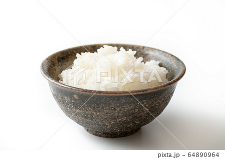 茶碗に盛られたご飯 茶碗に盛られたご飯 64890964