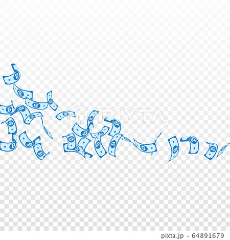 Bitcoin, internet currency notes falling. Sparse B 64891679