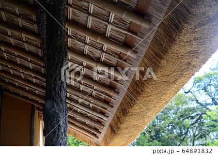 桂離宮松琴亭の化粧屋根裏 桂離宮松琴亭の化粧屋根裏 64891832