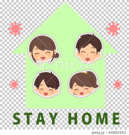 外出自粛 家族 コロナウィルス 外出自粛 家族 コロナウィルス 64893503