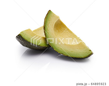 Avocado Isolated on White Background 64895923
