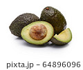 Avocado Isolated on White Background 64896096