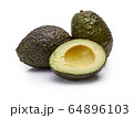 Avocado Isolated on White Background 64896103