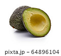 Avocado Isolated on White Background 64896104