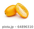 Kumquat Isolated on White Background 64896310