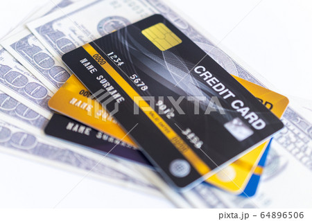 Credit cards and 100 dollars in cash Credit cards and 100 dollars in cash 64896506