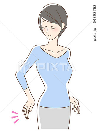 お尻が気になる女性 64898762