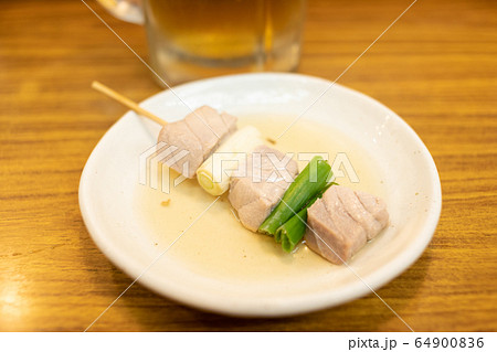 まぐろ　マグロ　ねぎま　ネギマ 64900836