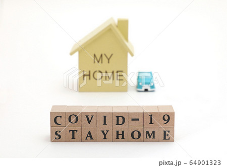 COVID-19 Stay Home イメージ 64901323