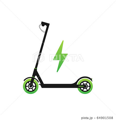 Electric Scooter Icon. Modern lifestyle. Eco transport for city lifestyle. Scooter. Vector stock illustration. 64901508