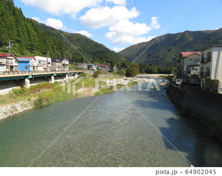 浅見温泉 成合淵 山形県 浅見温泉 成合淵 山形県 64902045