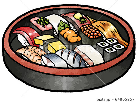 江戸前の寿司 64905857