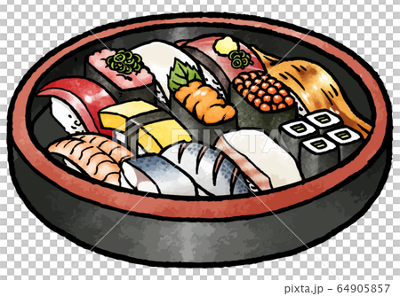 江戸前の寿司 64905857