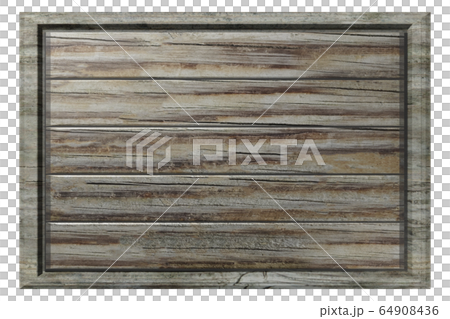 Background message board (wooden) transparent material 64908436