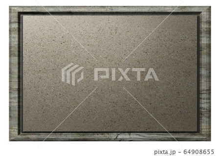 背景 コルクボード 木製 透過素材のイラスト素材