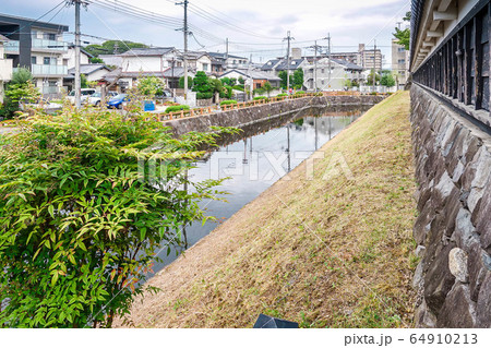勝竜寺城跡 堀跡 勝竜寺城跡 堀跡 64910213