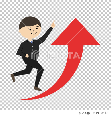 Business men up Business men up 64910318