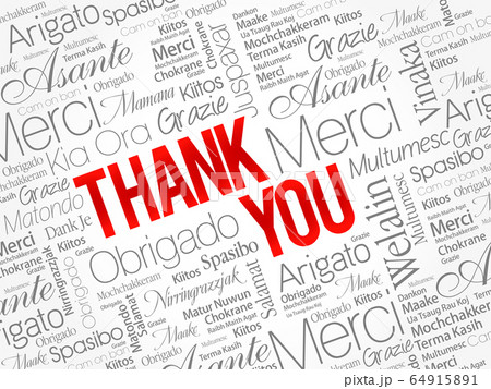 Thank You Word Cloud background Thank You Word Cloud background 64915891