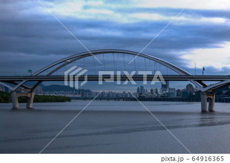 漢江 夜景 都心 64916365