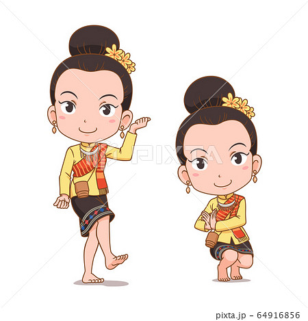 thailand dancer clipart moves