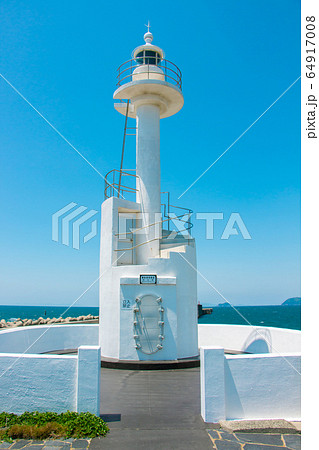 鹿児島県いちき串木野市 串木野灯台 長崎鼻灯台 鹿児島県いちき串木野市 串木野灯台 長崎鼻灯台 64917008