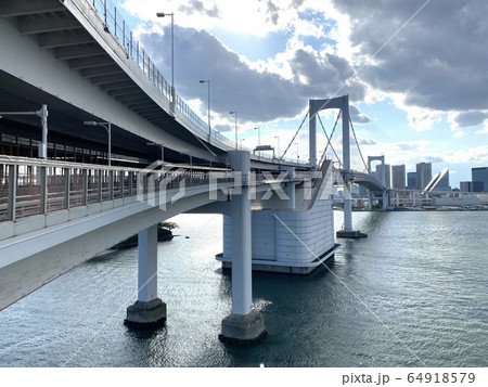 レインボーブリッジからの眺め 64918579