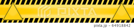 Caution lines backgrounds Worn hazard stripes Caution lines backgrounds Worn hazard stripes 64918842
