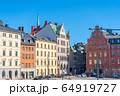 Street in Stockholm. The old town (gamla stan) 64919727