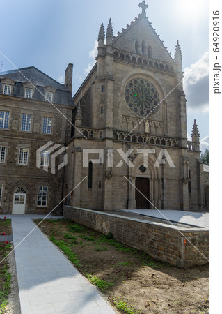 Dinan historic town in France Bretagne 64920916