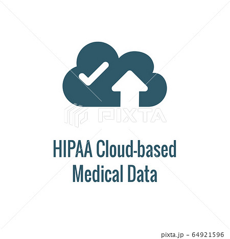 HIPAA Compliance icon set with hippa image 64921596