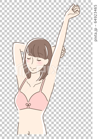 女人伸展 64923465