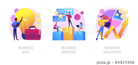Small business launcher vector concept metaphors. 64925906