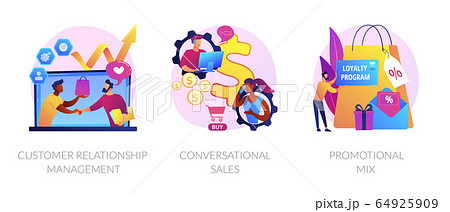 Selling techniques vector concept metaphors Selling techniques vector concept metaphors 64925909