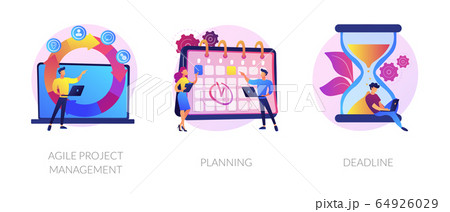 Agile estimating and planning vector concept metaphors 64926029