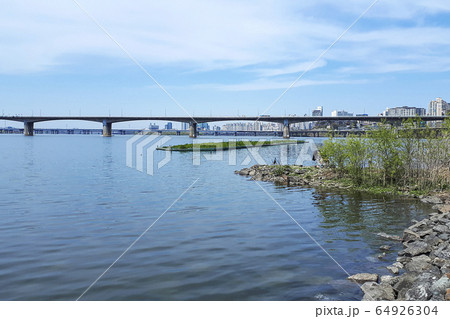 漢江 ソウル 汝矣島 64926304