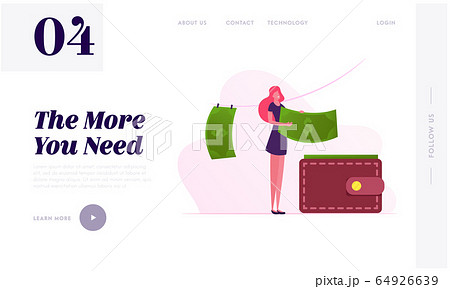 Washing and Drying Money Website Landing Page. Woman Put Banknotes in Wallet after Laundering and Illegal Criminal Process in Offshore. Corruption Web Page Banner. Cartoon Flat Vector Illustration Washing and Drying Money Website Landing Page. Woman Put Banknotes in Wallet after Laundering and Illegal Criminal Process in Offshore. Corruption Web Page Banner. Cartoon Flat Vector Illustration 64926639