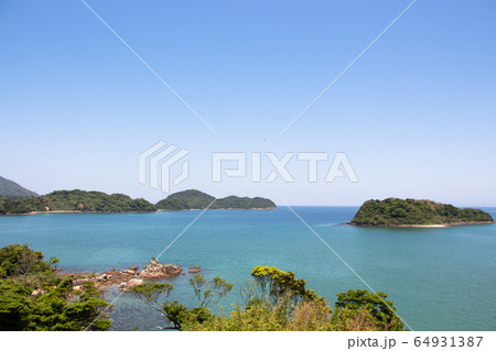 鹿児島県南さつま市笠沙町の海岸 片浦 鹿児島県南さつま市笠沙町の海岸 片浦 64931387
