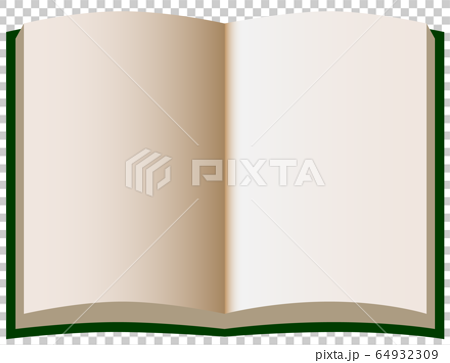 Note Frame Illustration Of Book Spread Stock Illustration