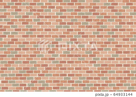 赤レンガの背景素材 64933144