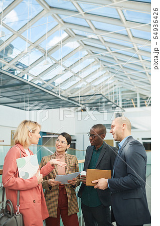 Business team at office Business team at office 64936426