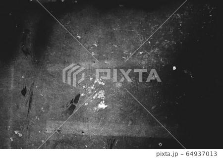 Photo of old scratched surface texture black and white colors Photo of old scratched surface texture black and white colors 64937013