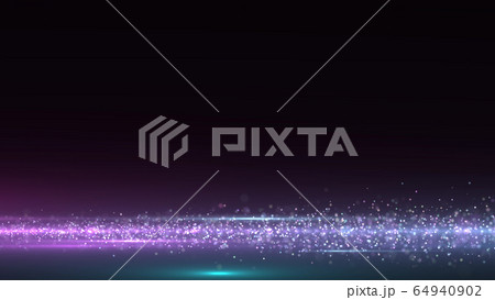 キラキラ レンズフレア パーティクル 粒子 3d イラスト 背景 バックグラウンドのイラスト素材
