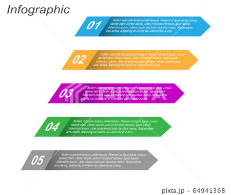 Modern Design Template, can be used for info-graphics, banners for web layout. 64941368