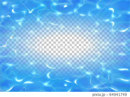 Water Surface Glitter Central Transmission Stock Illustration