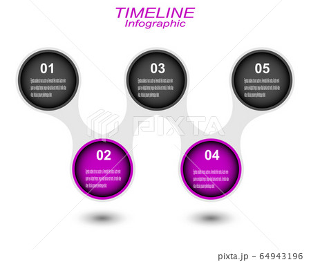 Business Time line Infographics Design Business Time line Infographics Design 64943196
