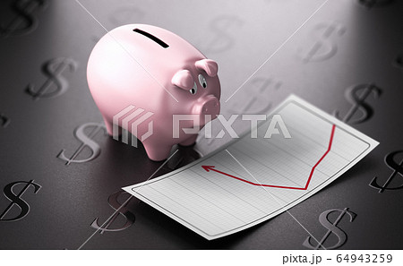 Economic Depression - Financial Risk. 64943259