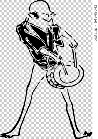 一個滿意地打鼓的人 64948042