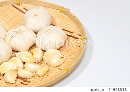 野菜　にんにく 64948358