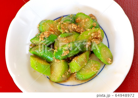 アスパラガスの胡麻和え 64948972