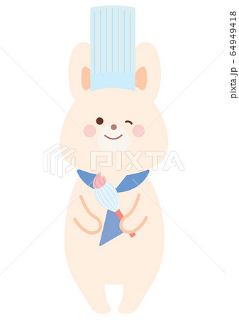 パティシエのうさぎ 64949418